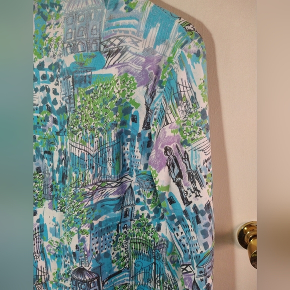 FRENCH POSTCARDS WOMEN'S/MISSES/TEENS SIZE X-LARGE LIGHT COTTON SHACKET MC - Picture 4 of 9